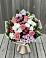 Букет цветов из: Альстромерии, Гвоздики, Розы и Хризантемы в Кириллове