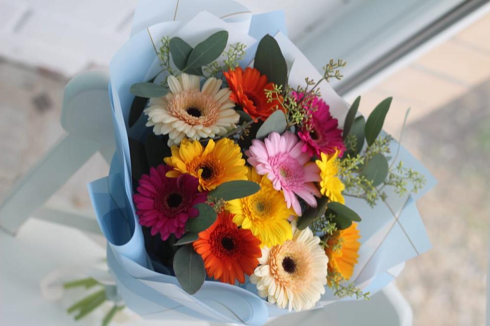 Букет цветов из: Герберы в Кириллове