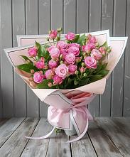 Букет Розовый кустик #REPLACE_PRED# Кириллове