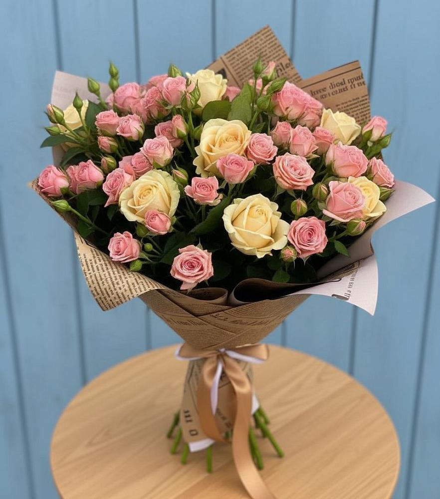 Букет цветов из: Розы в Кириллове