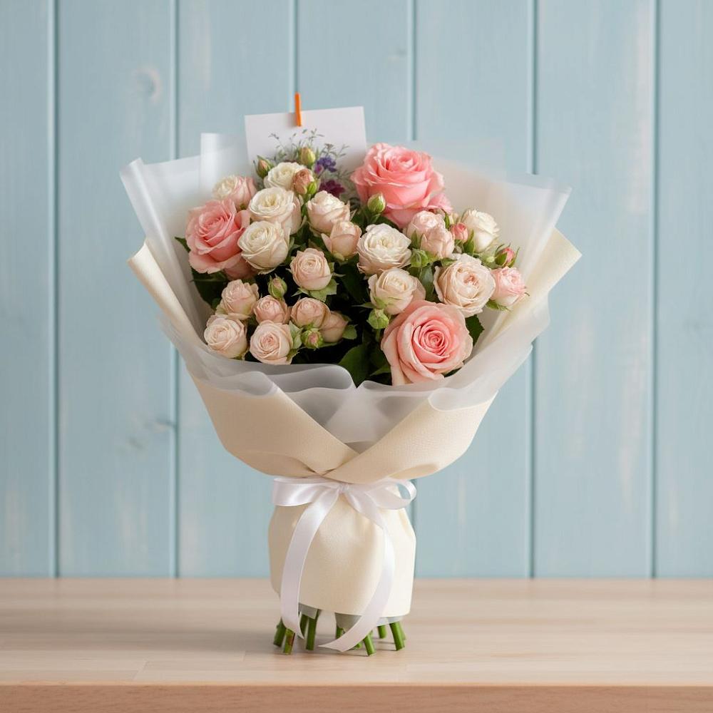 Букет цветов из: Розы в Кириллове