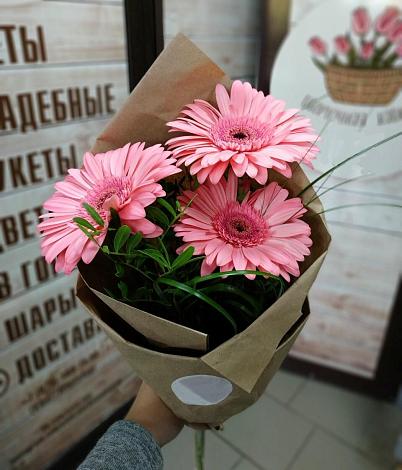 Букет цветов из: Герберы в Кириллове
