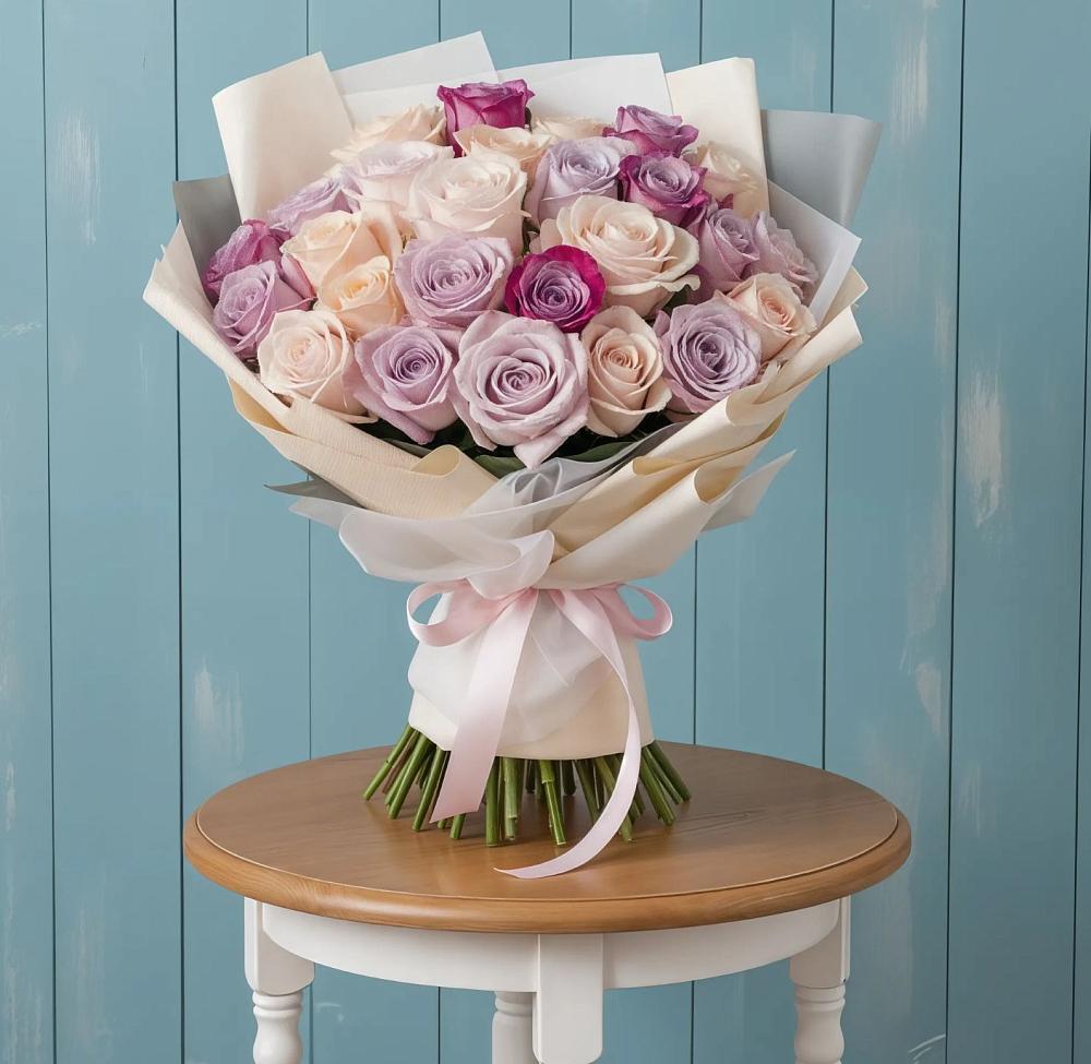 Букет цветов из: Розы в Кириллове