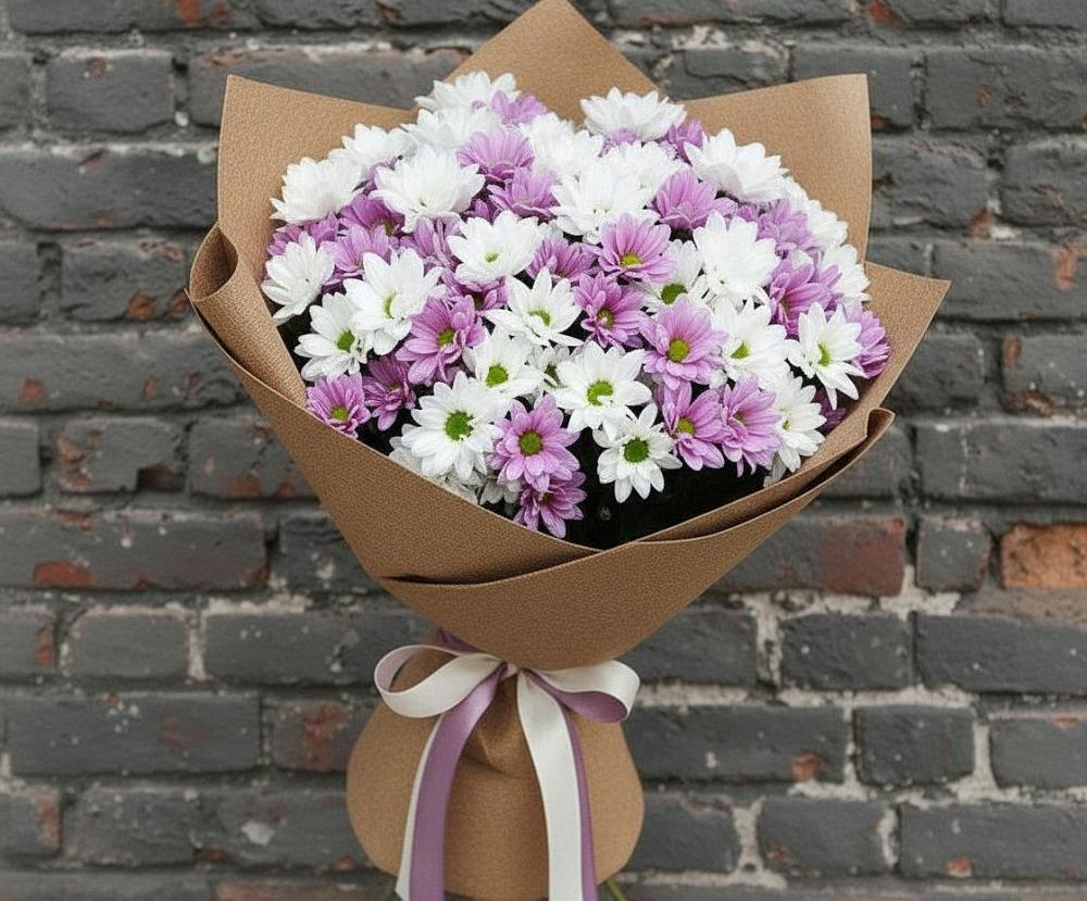 Букет цветов из: Хризантемы в Кириллове