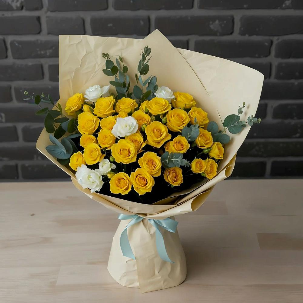 Букет цветов из: Розы в Кириллове