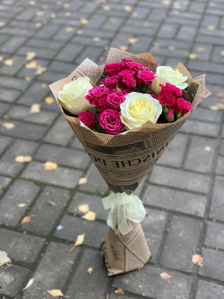 Букет цветов из: Розы в Кириллове