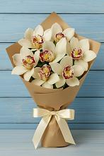 Букет цветов из:  Орхидеи и Розы в Кириллове