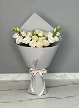 Букет цветов из:  Розы и Лизиантусы #REPLACE_PRED# Кириллове